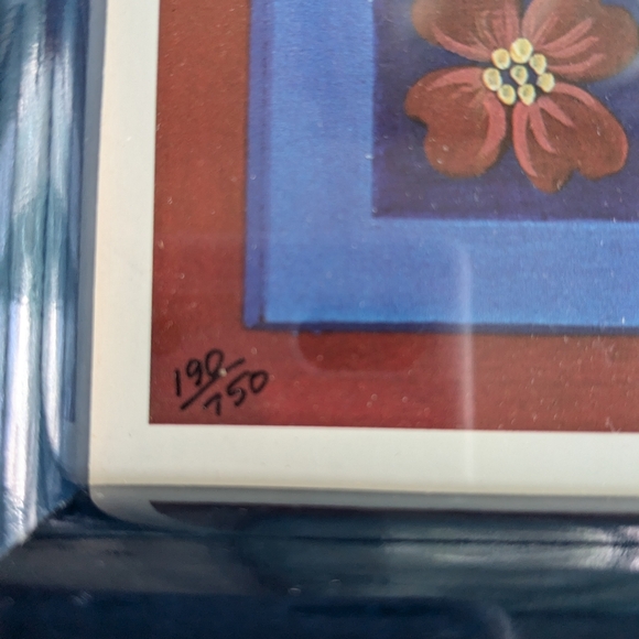 Americana Folk Art Parade Numbered 190/750 & Signed by Donna Moses - Picture 5 of 6